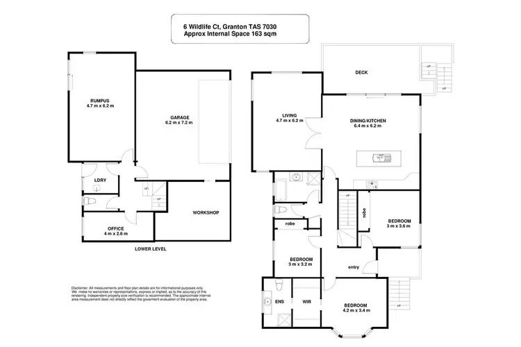 Floorplan of Homely house listing, 6 Wildlife Court, Granton TAS 7030