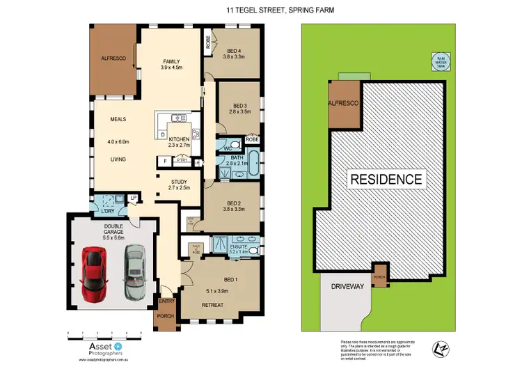 Floorplan of Homely house listing, 11 Tegel Street, Spring Farm NSW 2570