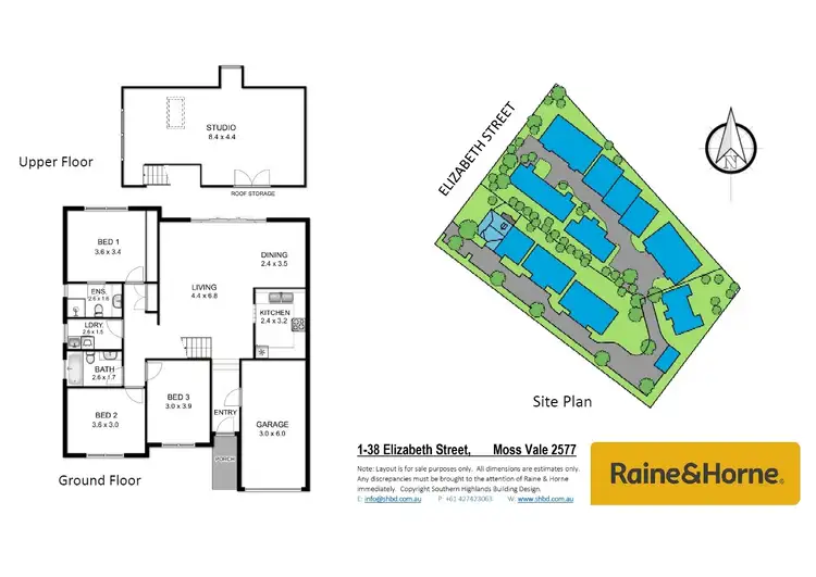 Floorplan of Homely townhouse listing, 1/38 Elizabeth Street, Moss Vale NSW 2577