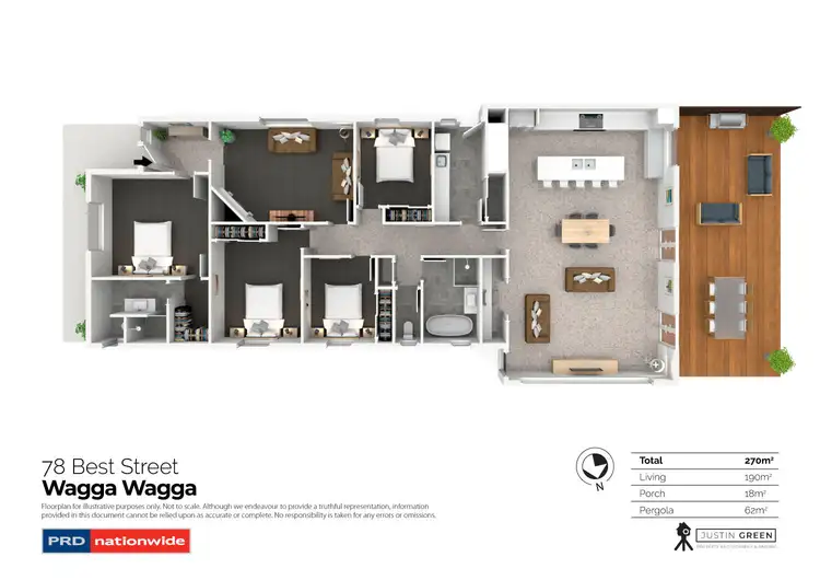 Floorplan of Homely house listing, 78 Best Street, Wagga Wagga NSW 2650