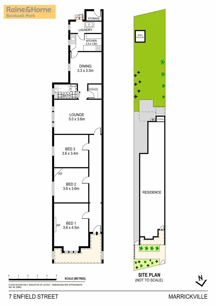 Floorplan of Homely house listing, 7 Enfield Street, Marrickville NSW 2204