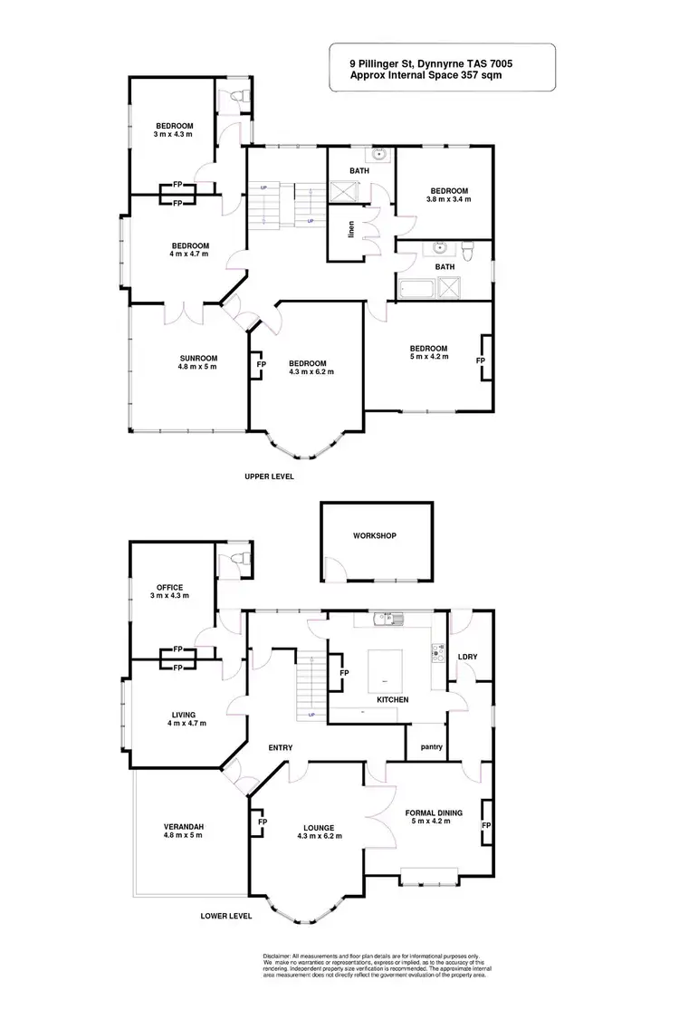 Floorplan of Homely house listing, 9 Pillinger Street, Dynnyrne TAS 7005