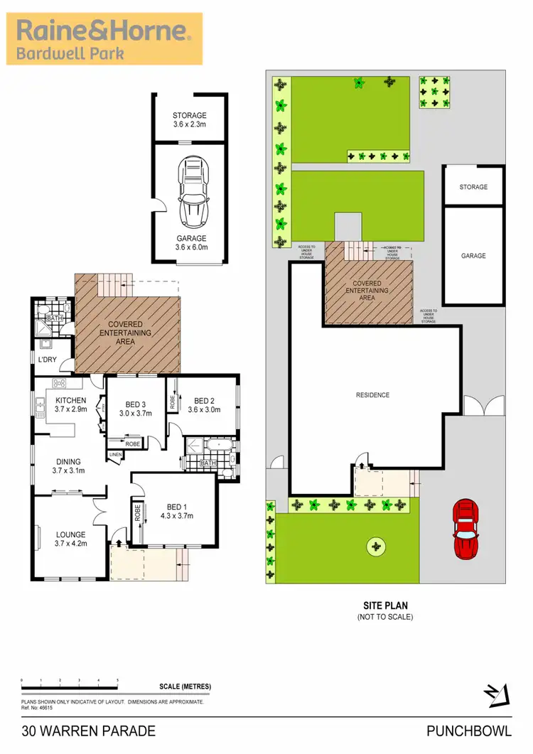 Floorplan of Homely house listing, 30 Warren Parade, Punchbowl NSW 2196