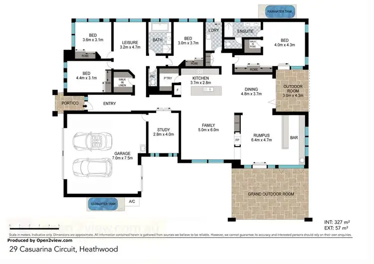 Floorplan of Homely house listing, 29 Casuarina Circuit, Heathwood QLD 4110