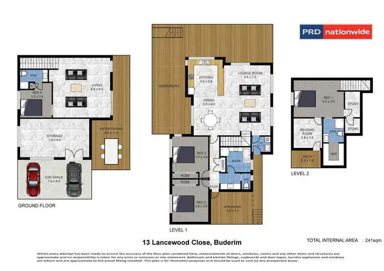 Floorplan of Homely house listing, 13 Lancewood Close, Buderim QLD 4556