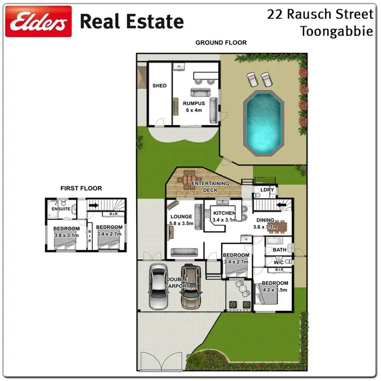 Floorplan of Homely house listing, 22 Rausch Street, Toongabbie NSW 2146