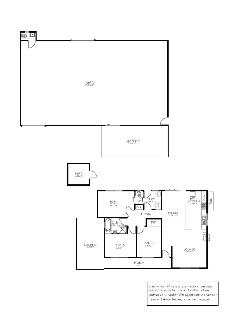 Floorplan of Homely house listing, 13 Normandy Place, Port Lincoln SA 5606