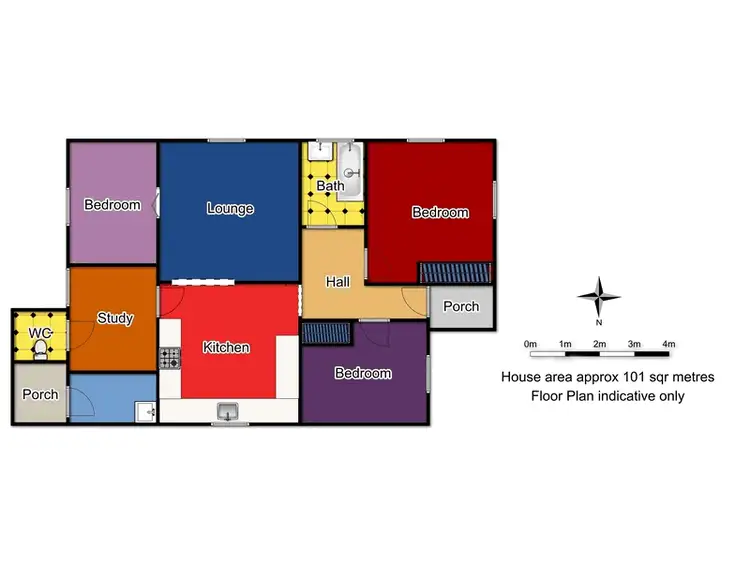 Floorplan of Homely house listing, 116 Autumn Street, Orange NSW 2800