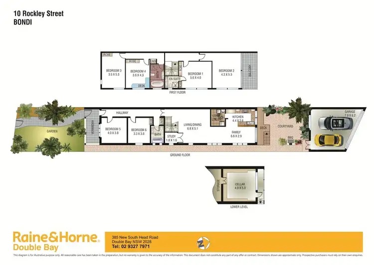 Floorplan of Homely house listing, 10 Rockley Street, Bondi NSW 2026