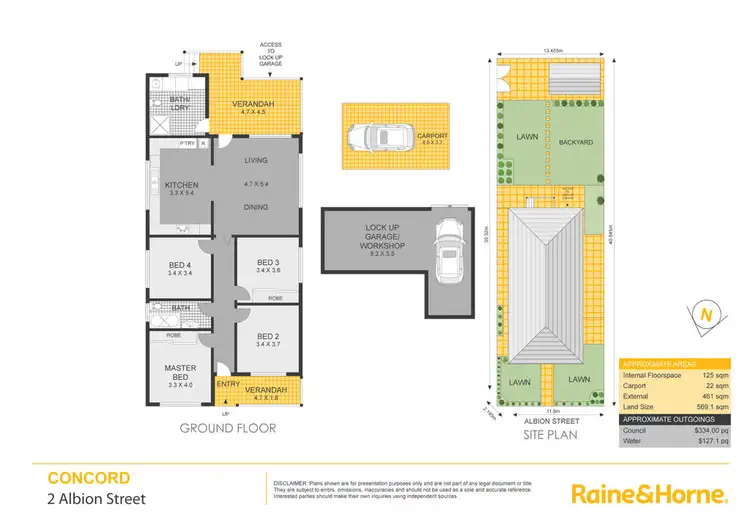 Floorplan of Homely house listing, 2 Albion Street, Concord NSW 2137