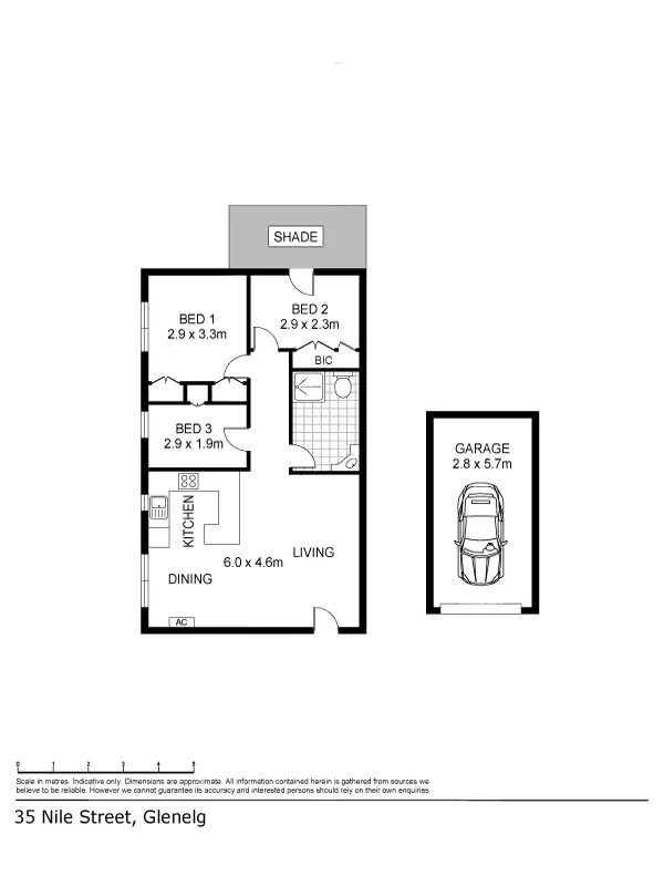Floorplan of Homely unit listing, Address available on request