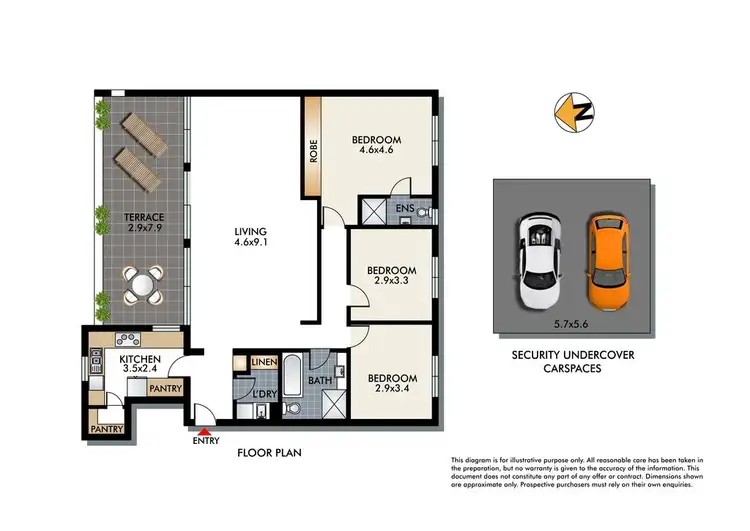 Floorplan of Homely apartment listing, 7/31 Ocean Avenue, Double Bay NSW 2028