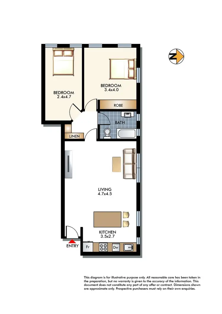 Floorplan of Homely apartment listing, 16/161 Victoria Road, Bellevue Hill NSW 2023