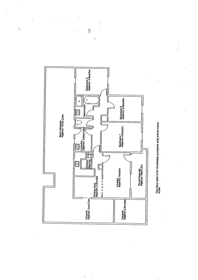 Floorplan of Homely house listing, 47 Zante Road, Berri SA 5343