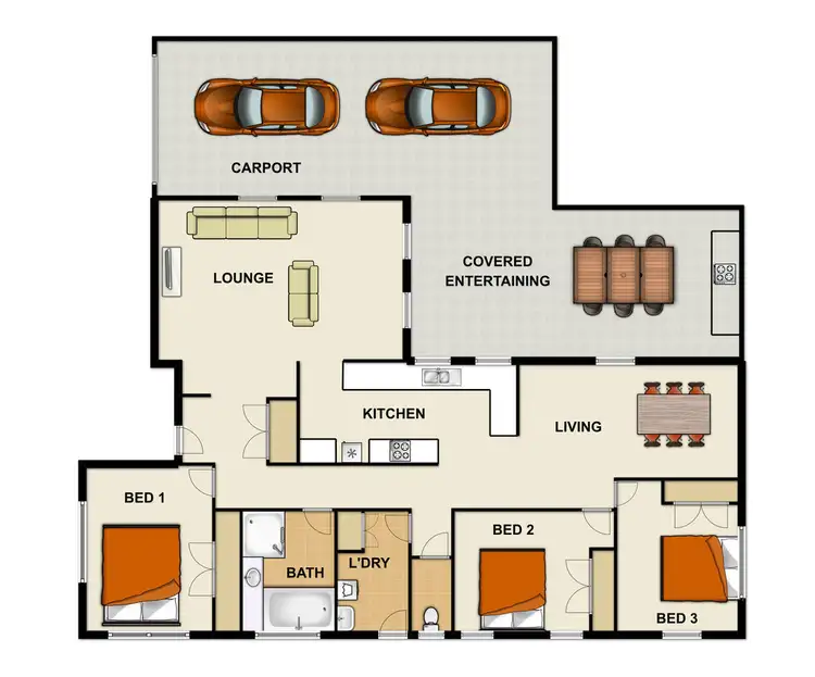 Floorplan of Homely house listing, 67 Flinders Crescent, Boronia Heights QLD 4124