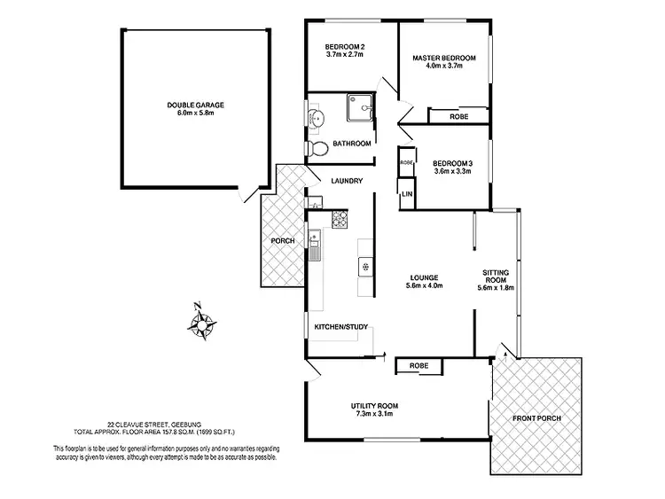 Floorplan of Homely house listing, 22 Cleavue St, Geebung QLD 4034