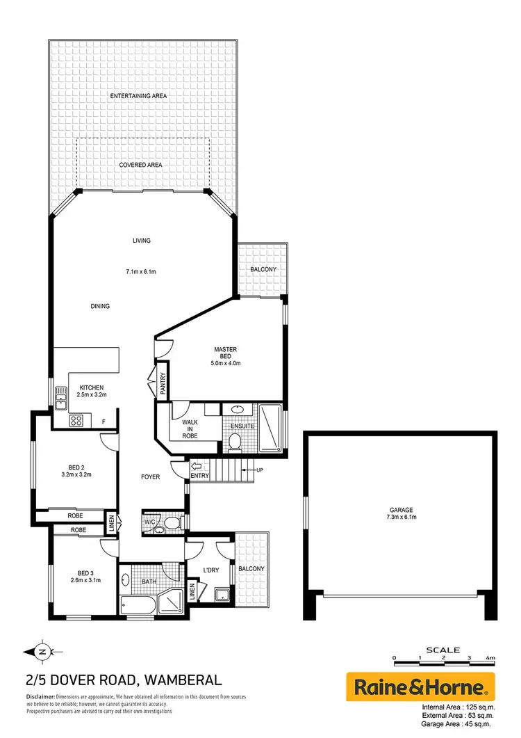 Floorplan of Homely unit listing, 2/5 Dover Road, Wamberal NSW 2260