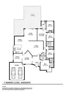 Floorplan of Homely house listing, 7 Jarman Close, Kardinya WA 6163