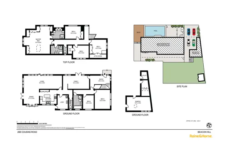 Floorplan of Homely house listing, 26b Cousins Road, Beacon Hill NSW 2100