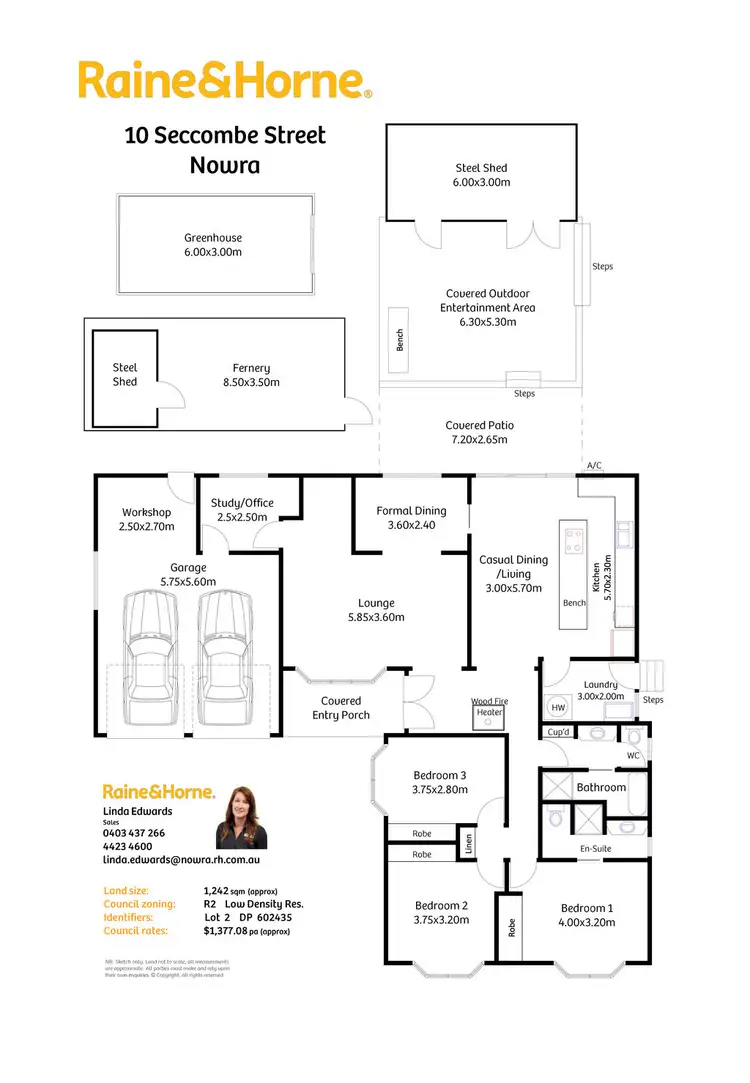 Floorplan of Homely house listing, 10 Seccombe Street, Nowra NSW 2541