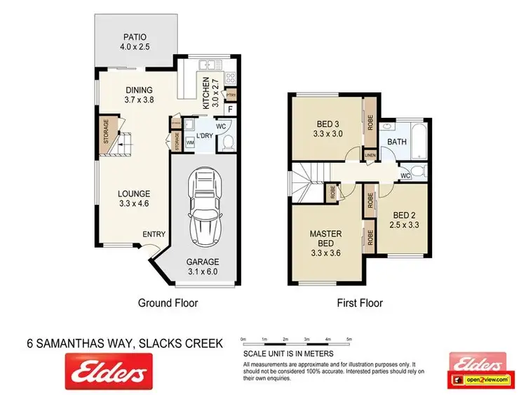 Floorplan of Homely house listing, 13/6 Samanthas Way, Slacks Creek QLD 4127