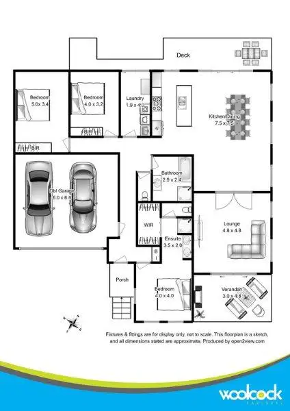 Floorplan of Homely house listing, 7 Talus Place, Prospect Vale TAS 7250