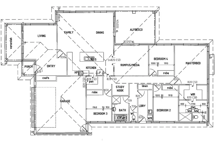 Floorplan of Homely house listing, 11 Alchin Street, Googong NSW 2620