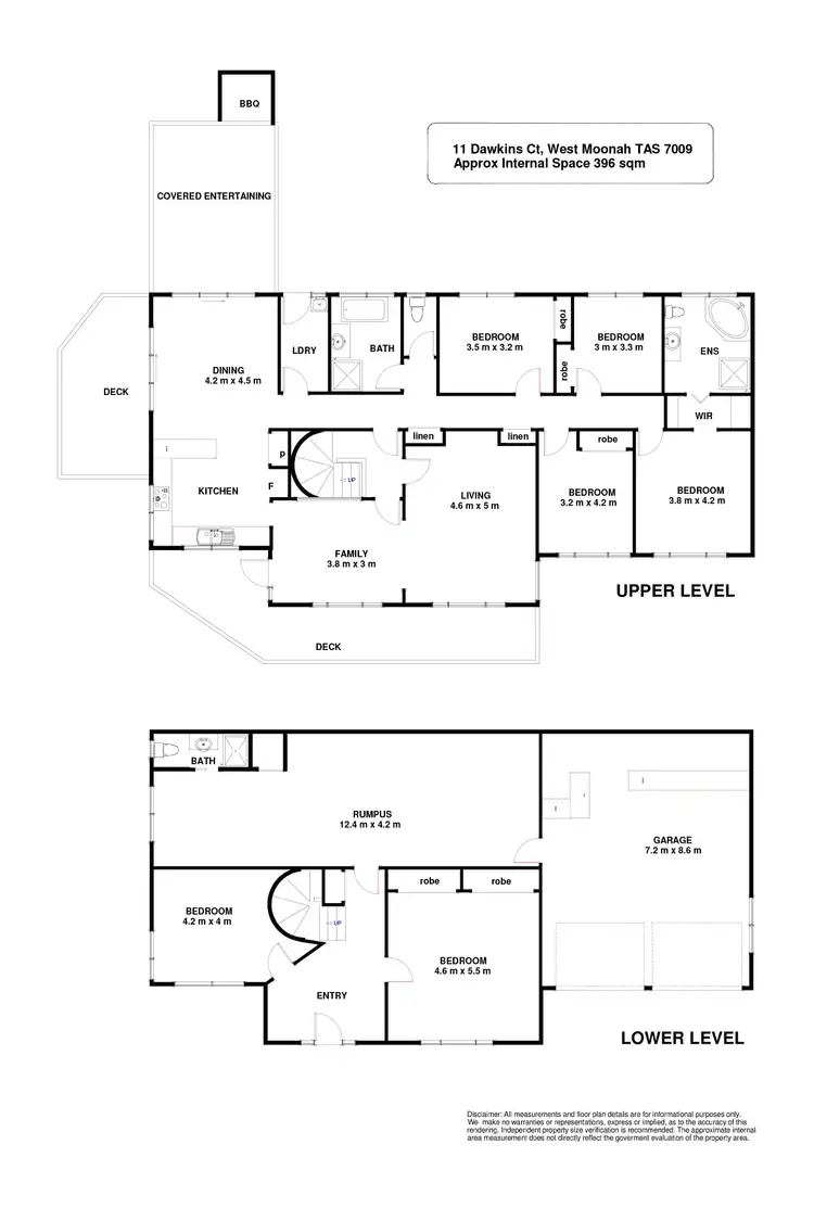 Floorplan of Homely house listing, 11 Dawkins Court, West Moonah TAS 7009