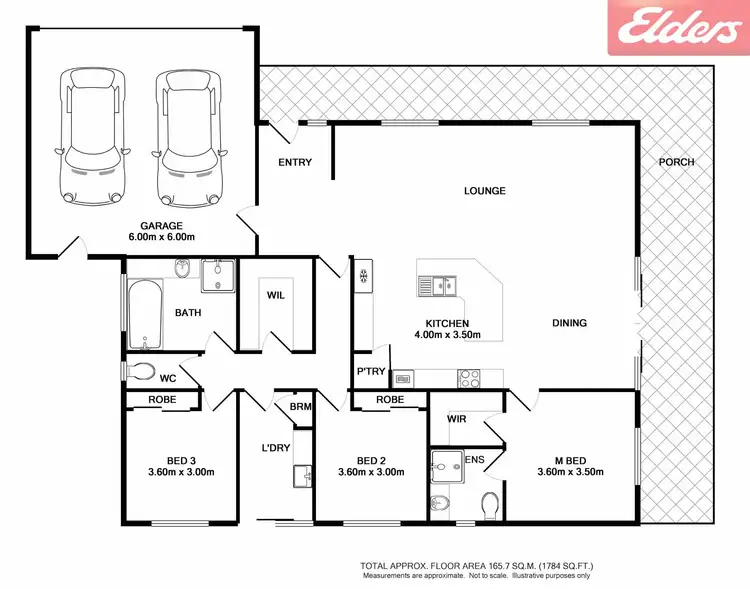 Floorplan of Homely townhouse listing, 24a Gordon Street, Wodonga VIC 3690