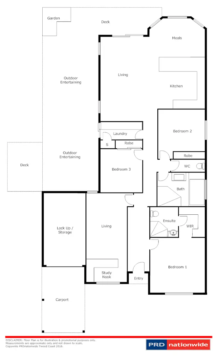 Floorplan of Homely house listing, 47 Kingfisher Circuit, Kingscliff NSW 2487