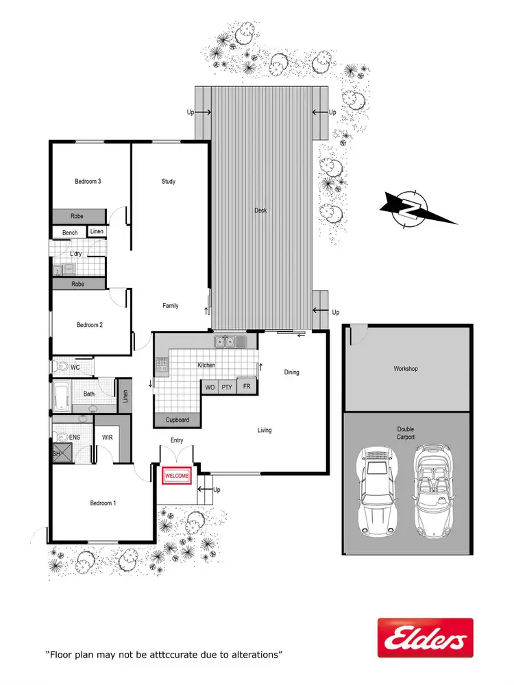 Floorplan of Homely house listing, 40 Boote Street, Spence ACT 2615
