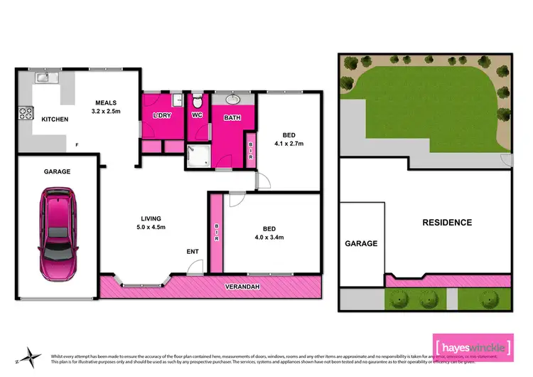 Floorplan of Homely unit listing, 2 /169 Torquay Road, Grovedale VIC 3216
