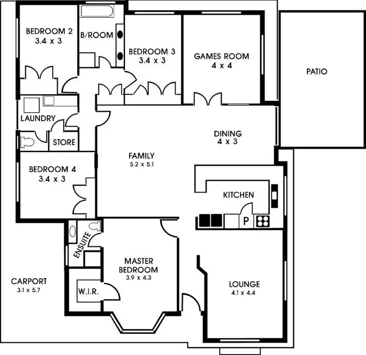 Floorplan of Homely house listing, 19a Latham Street, Alfred Cove WA 6154