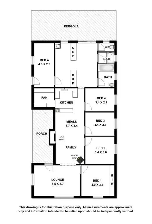 Floorplan of Homely house listing, 24 Racketts Road, Pelican Point SA 5291