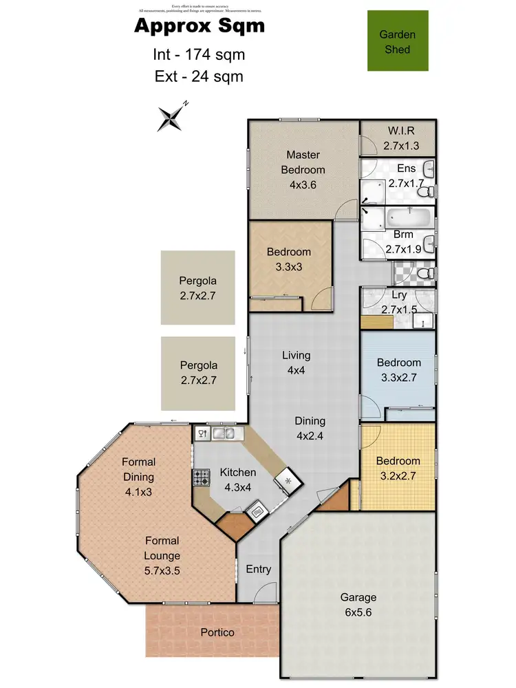 Floorplan of Homely house listing, 4 St Aidens Ct, Kallangur QLD 4503