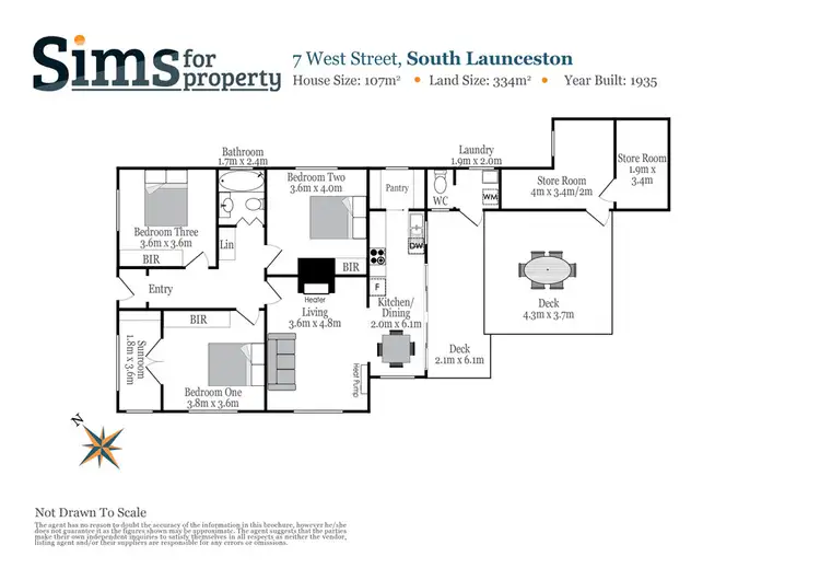 Floorplan of Homely house listing, 7 West Street, South Launceston TAS 7249