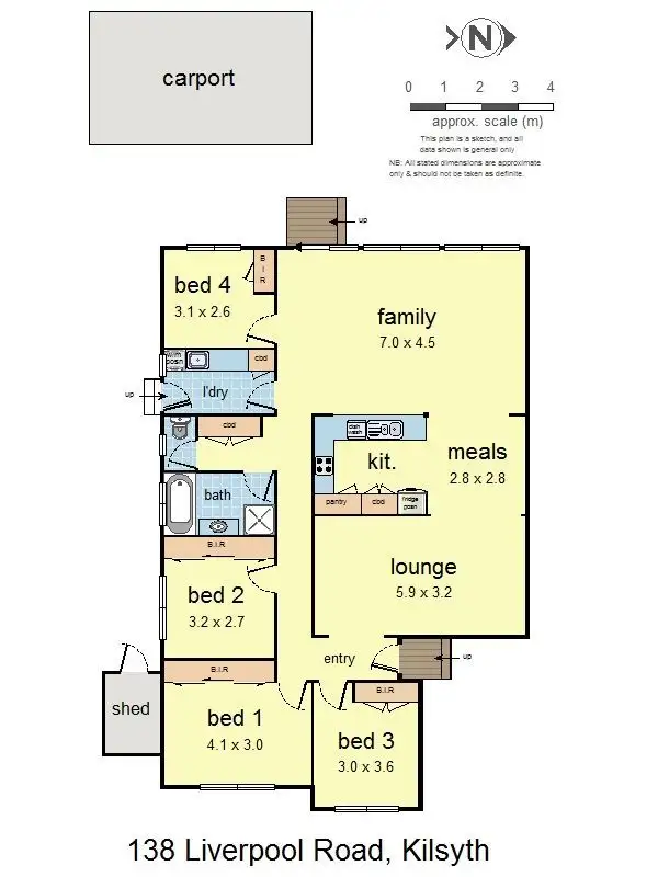 Floorplan of Homely house listing, 138 Liverpool Road, Kilsyth VIC 3137