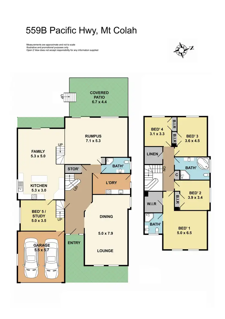 Floorplan of Homely house listing, 559B Pacific Highway, Mount Colah NSW 2079