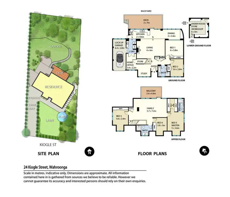 Floorplan of Homely house listing, 24 Kiogle Street, Wahroonga NSW 2076