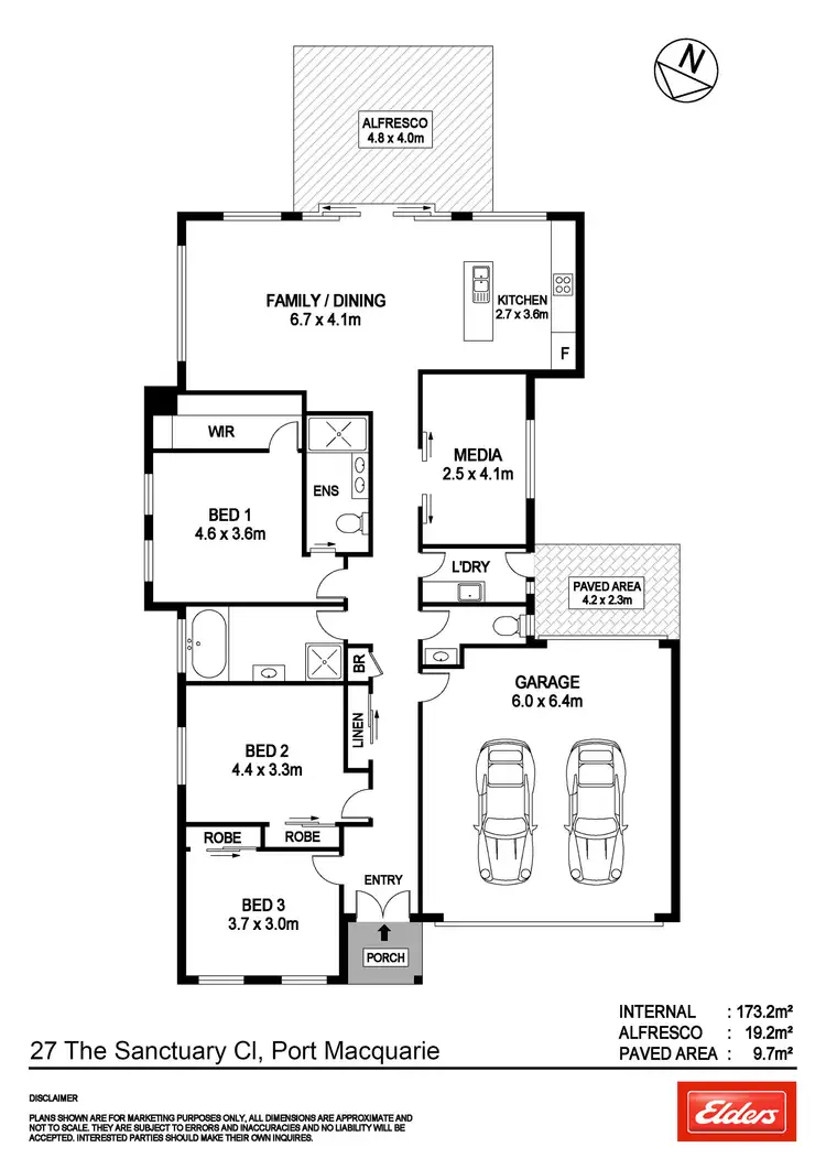 Floorplan of Homely house listing, 27 The Sanctuary Close, Port Macquarie NSW 2444