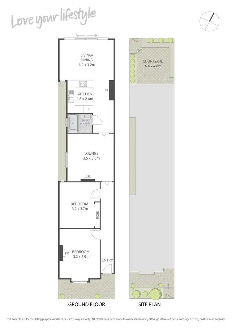 Floorplan of Homely house listing, 67 Holmwood Street, Newtown NSW 2042