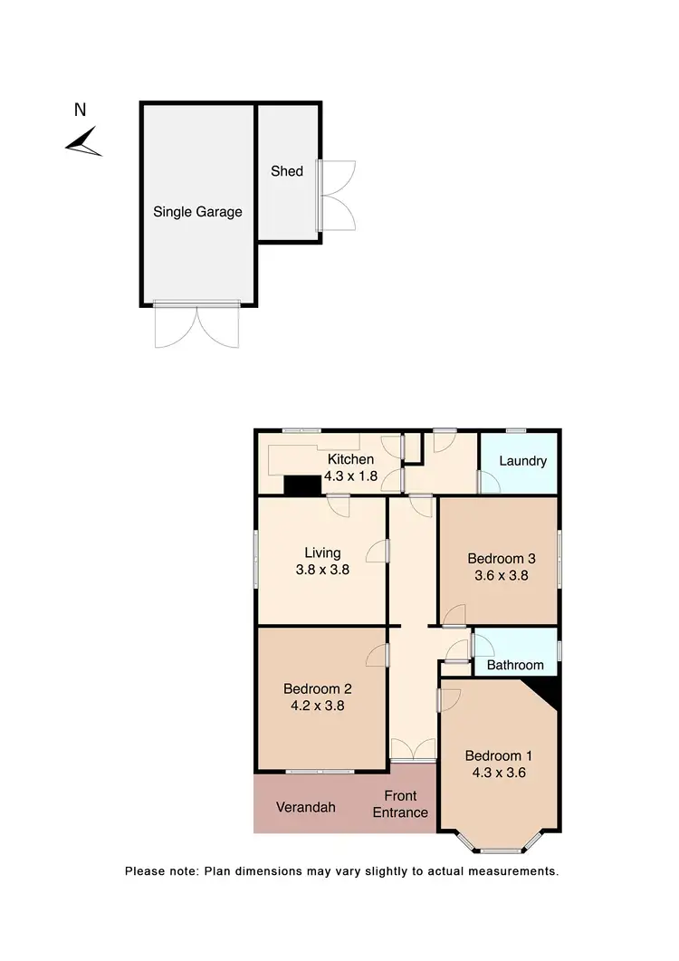 Floorplan of Homely house listing, 906 South Street, Ballarat Central VIC 3350