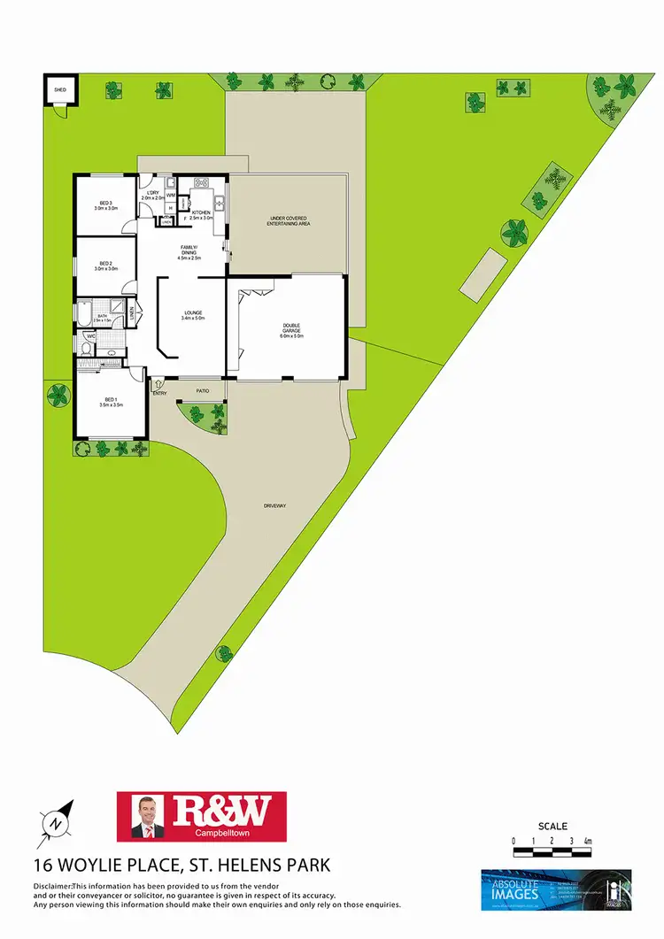 Floorplan of Homely house listing, 16 Woylie Place, St Helens Park NSW 2560