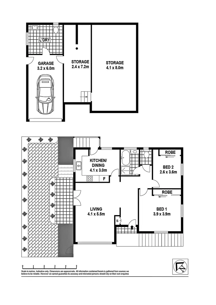 Floorplan of Homely villa listing, 12/114 Morts Road, Mortdale NSW 2223