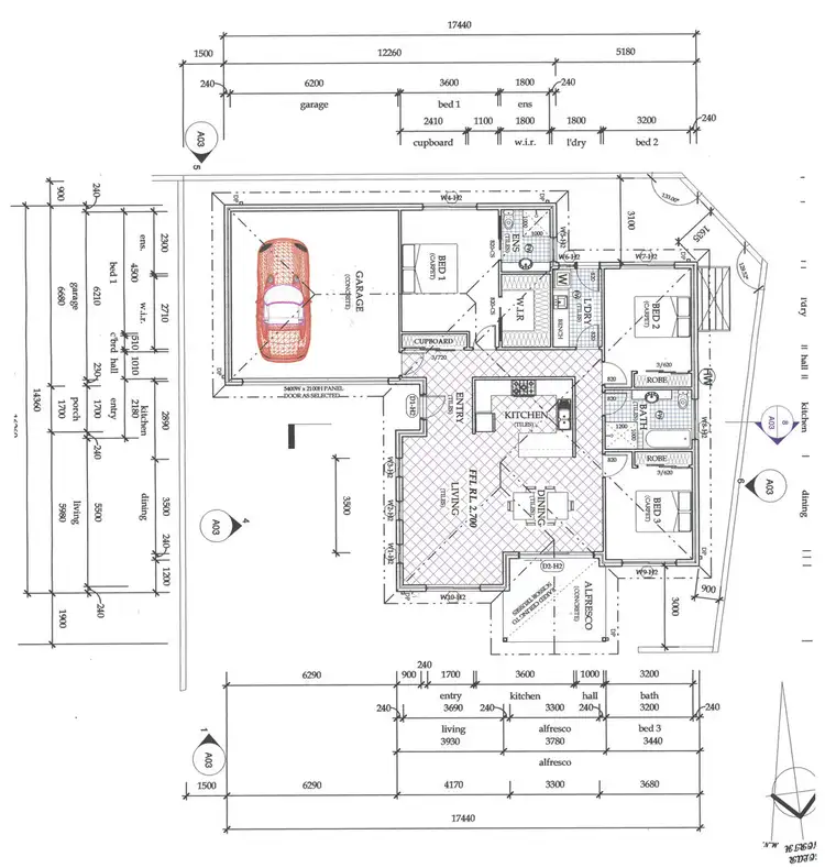 Floorplan of Homely townhouse listing, 2/4 John Potts Drive, Junee NSW 2663