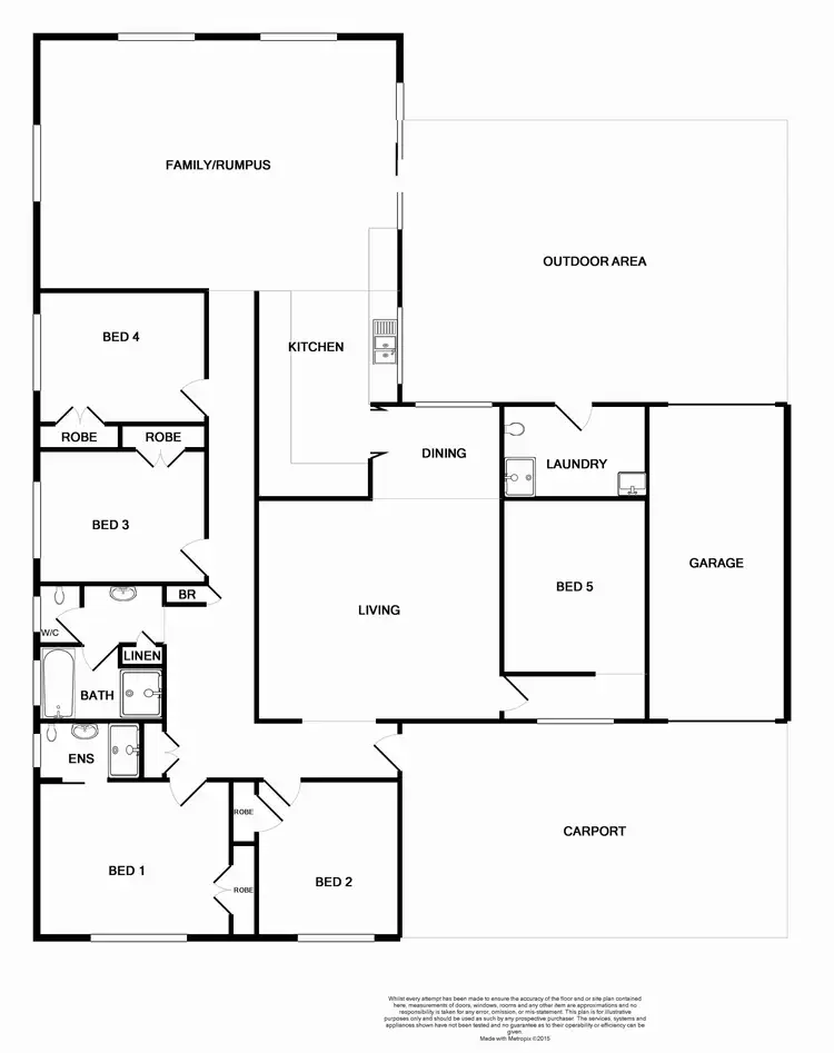 Floorplan of Homely house listing, 8 Holford Crescent, Thornton NSW 2322