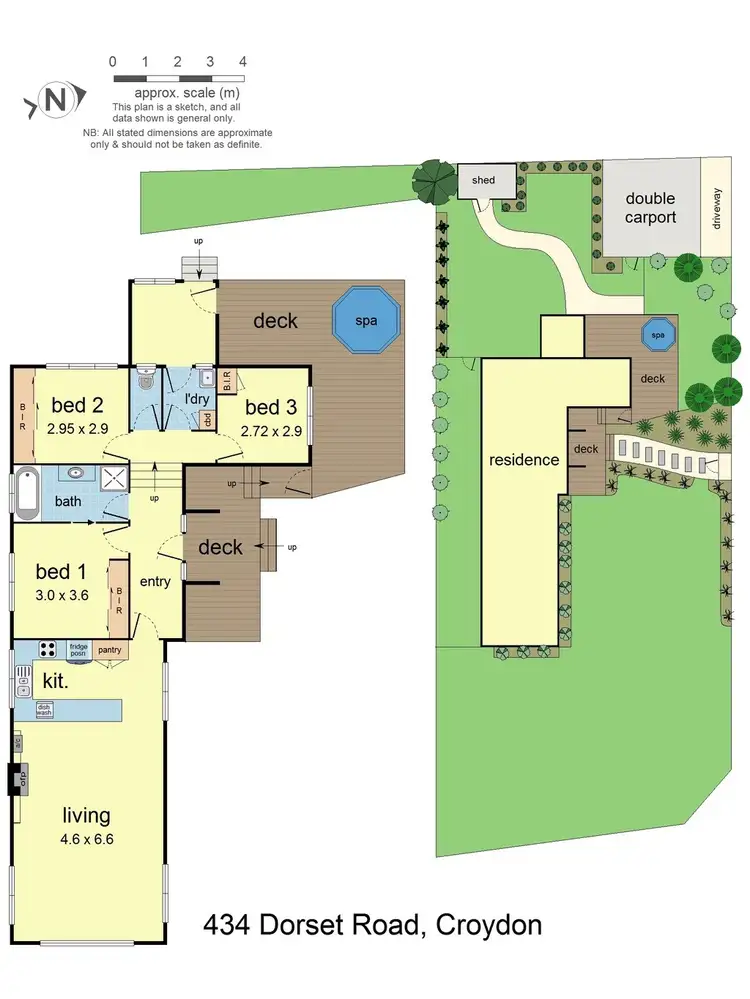 Floorplan of Homely house listing, 434 DORSET RD, Croydon VIC 3136