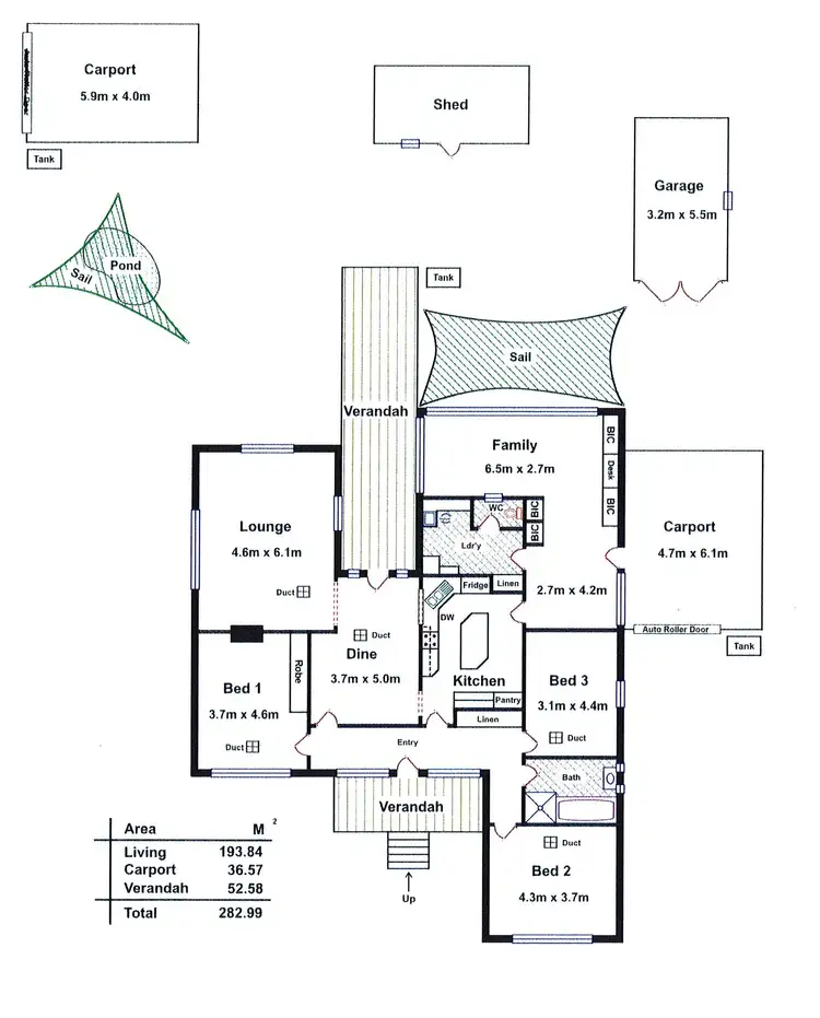 Floorplan of Homely house listing, 1 Short Street, Gawler East SA 5118