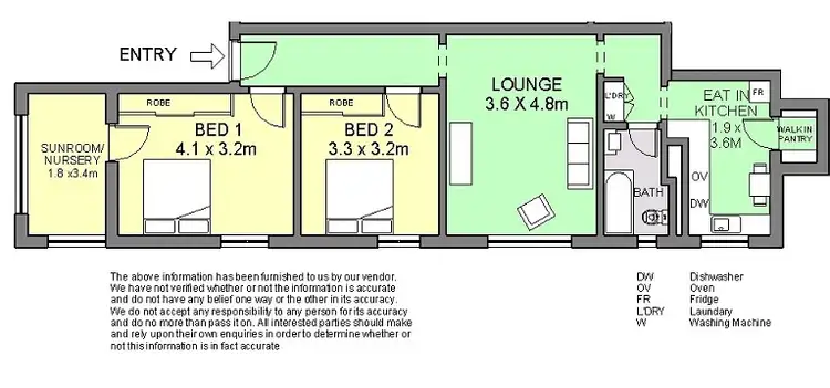 Floorplan of Homely apartment listing, 4/47 Avoca Street, Randwick NSW 2031