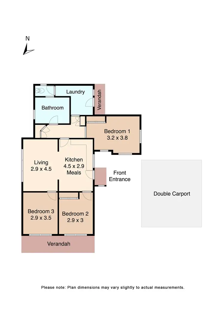 Floorplan of Homely house listing, 19 James Street, Golden Point VIC 3350